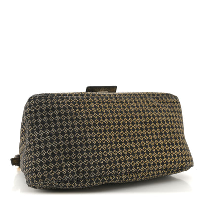 Fendi Micro Zucchino Forever Mini Mama Baguette Black Gold 4 of 10