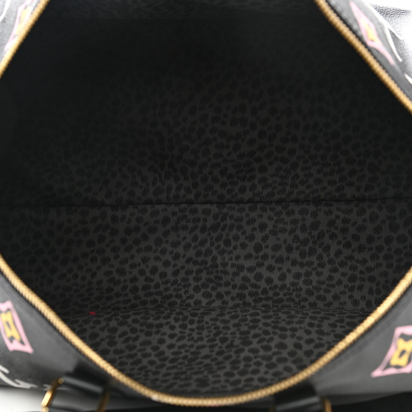 Monogram Giant Wild At Heart Keepall Bandouliere 45 Black