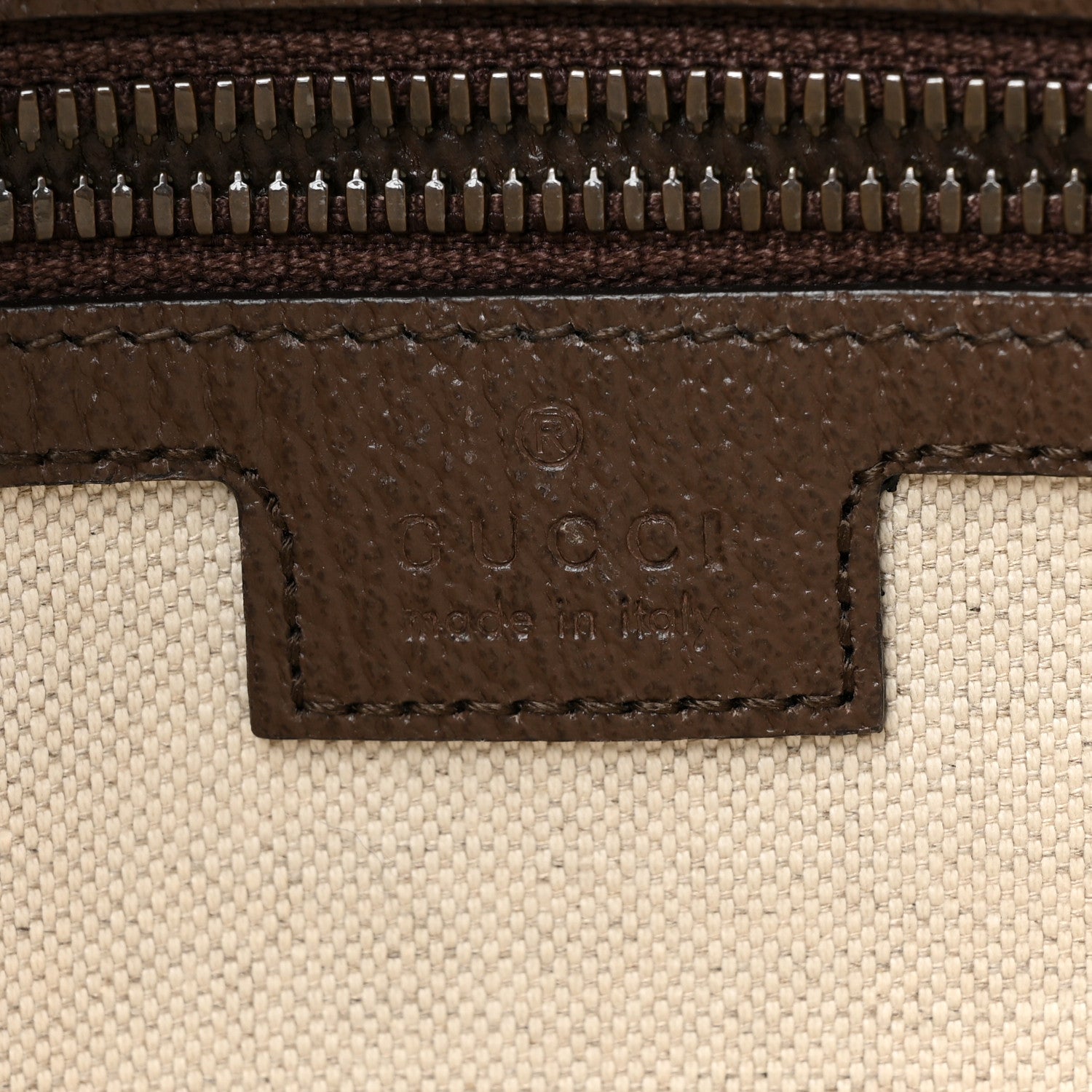 Gucci GG Supreme Monogram Web Small Ophidia Half Moon Hobo Brown 6 of 10