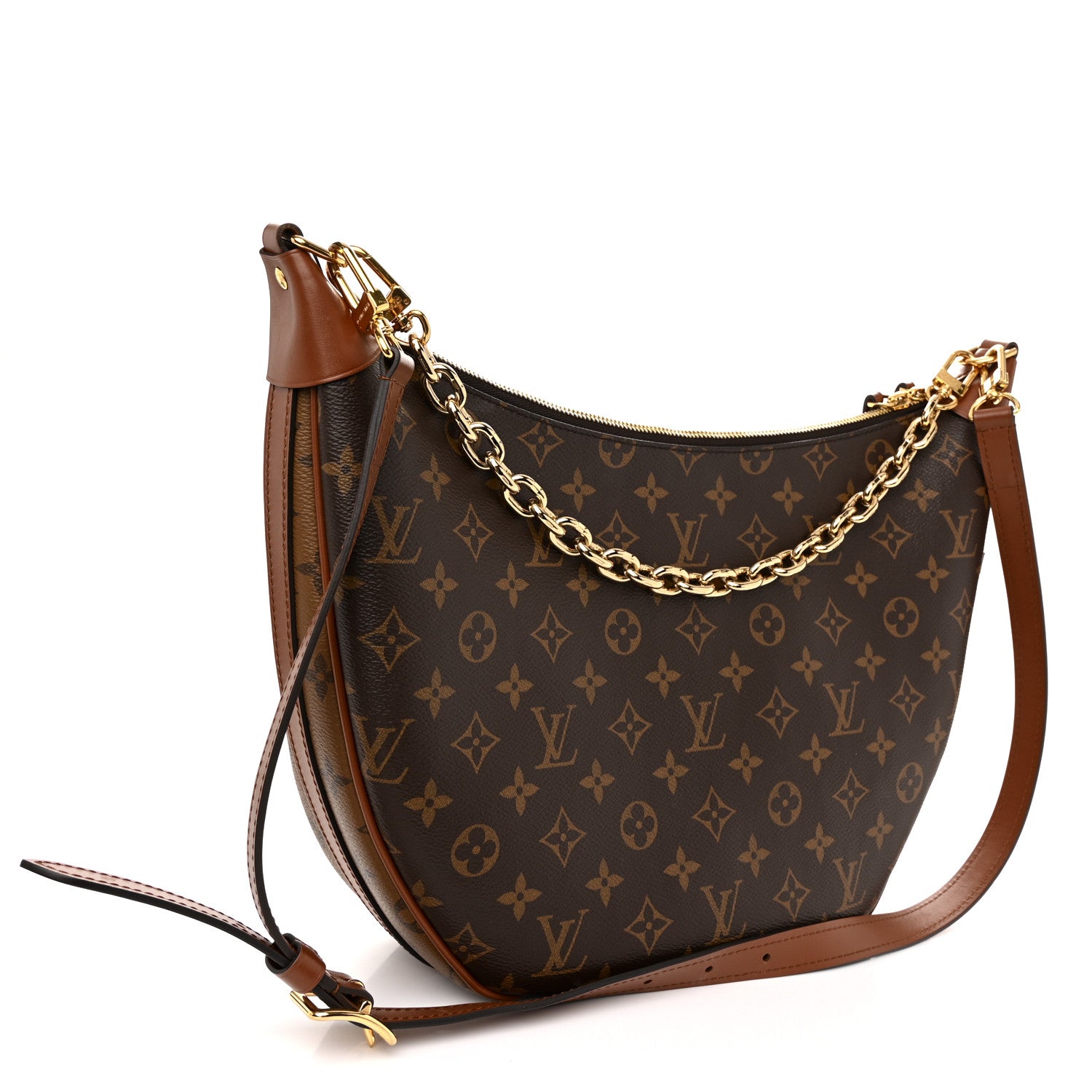 Louis Vuitton Reverse Monogram Loop Hobo 4 of 10