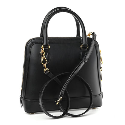Gucci Boarded Plutone Calfskin Small Horsebit 1955 Top Handle Bag Black 3 of 10