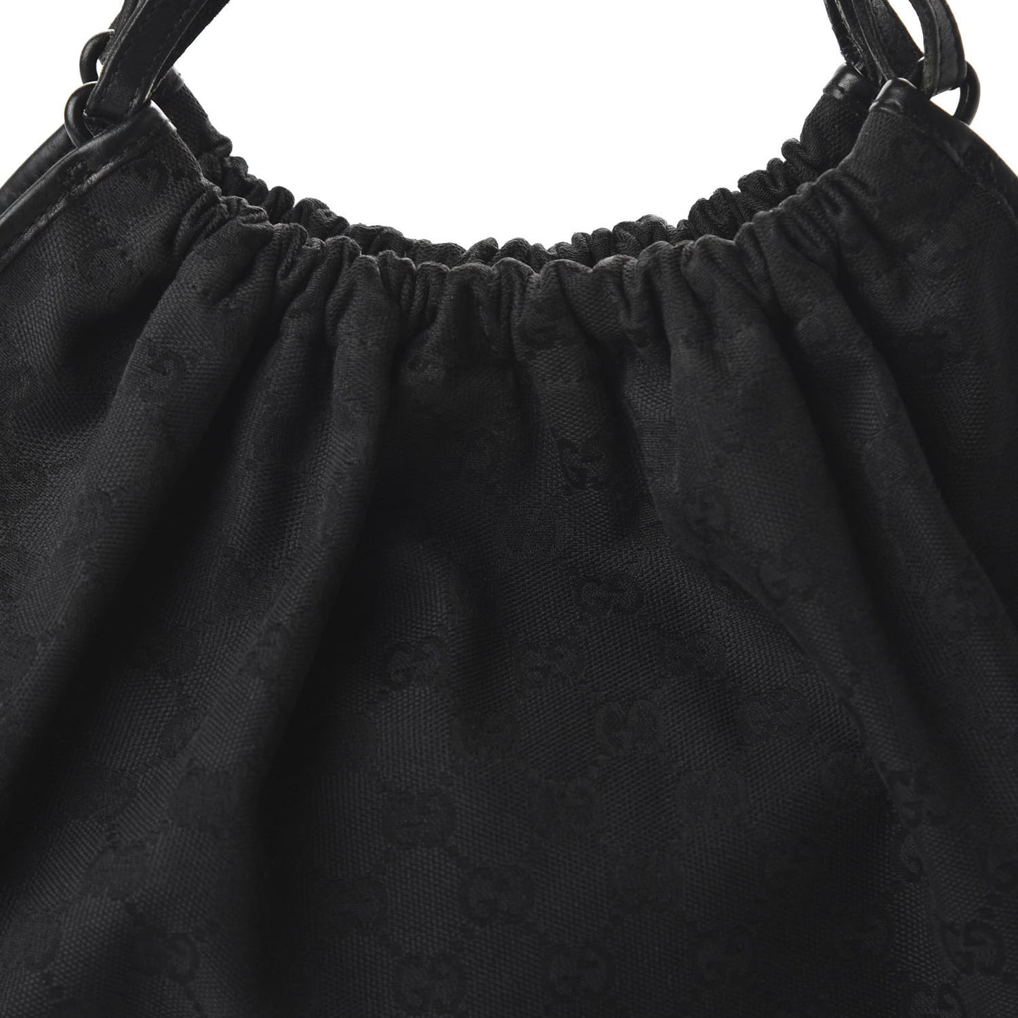 Monogram Hobo Black