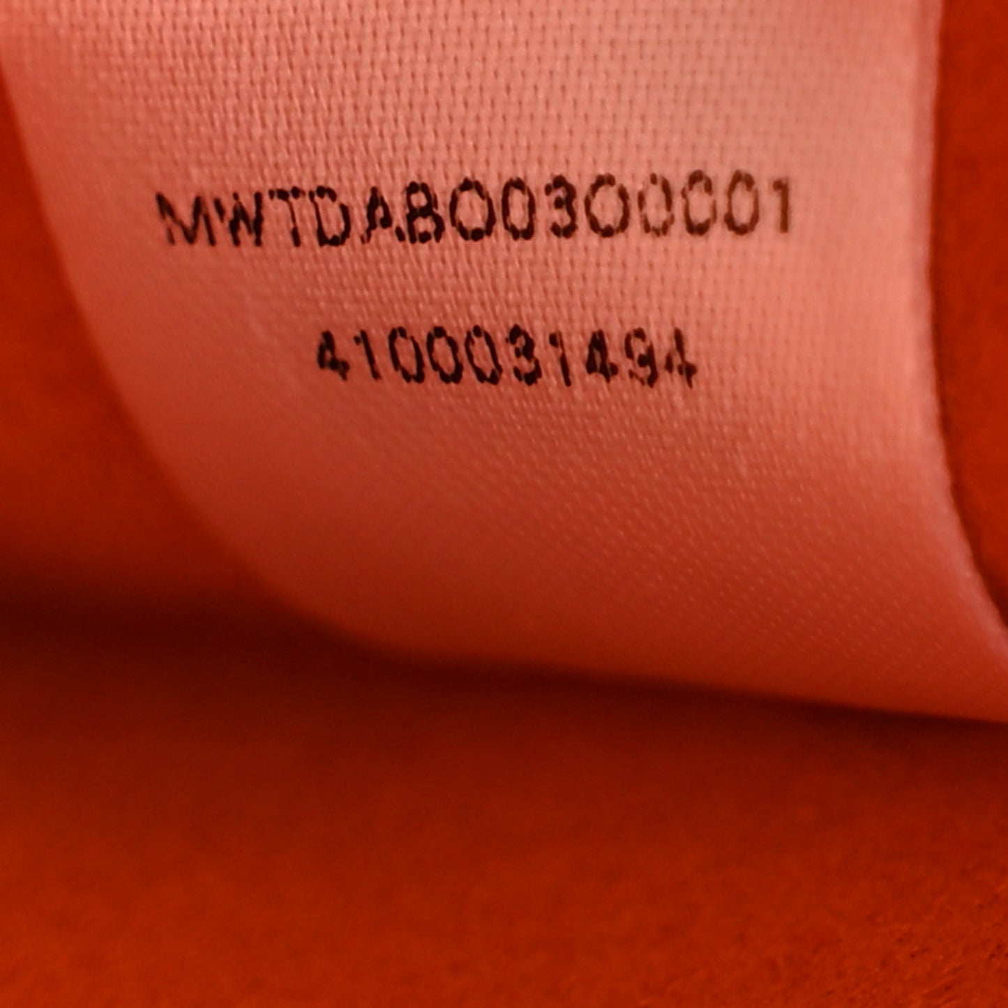 Calfskin Gradation Large Munchen Tote Orange