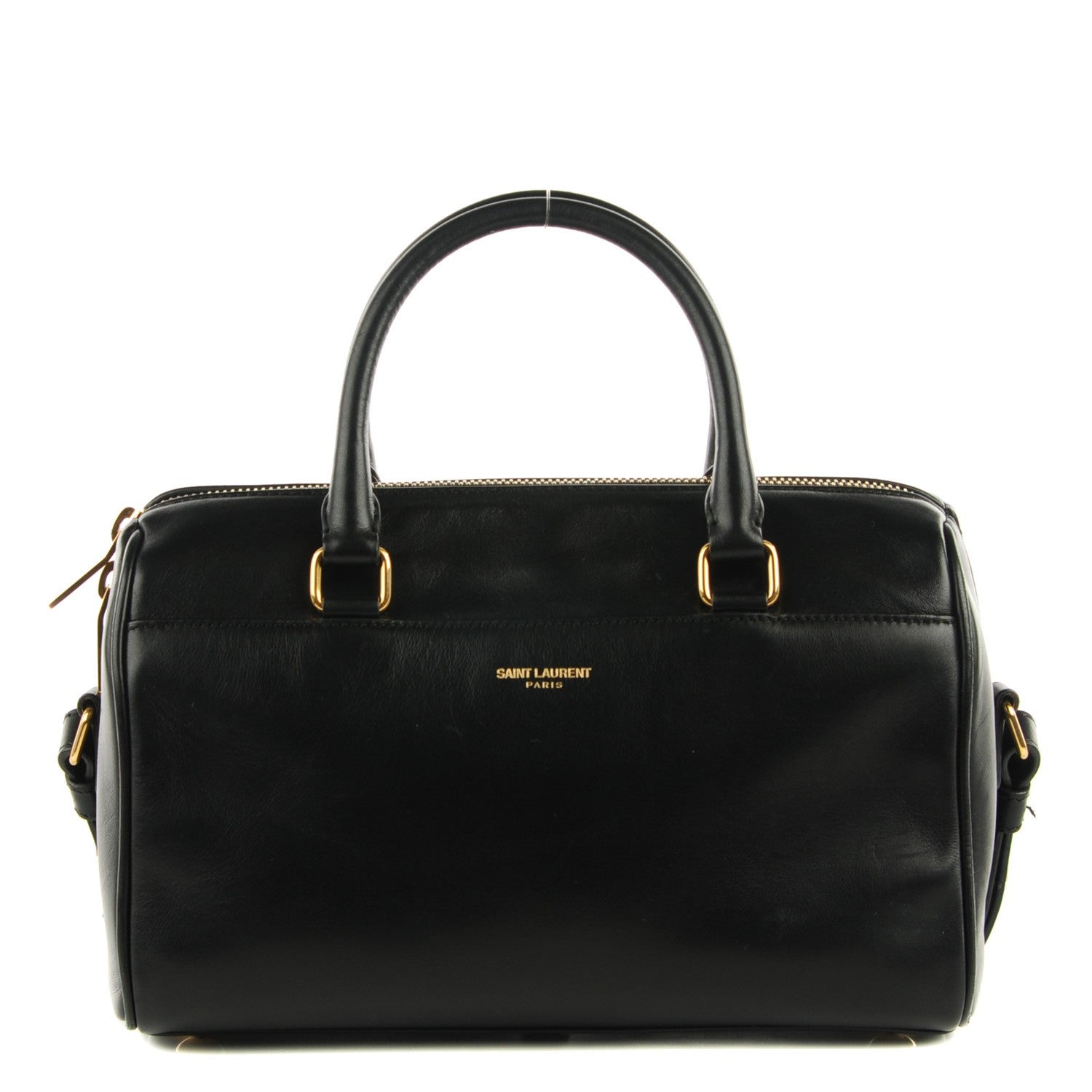 Saint Laurent Calfskin Classic Duffle 3 Black 1 of 8