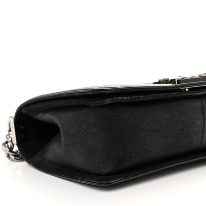 Chanel Patent Iridescent Calfskin Sequin Medium Boy Flap Bag Black 9 of 10