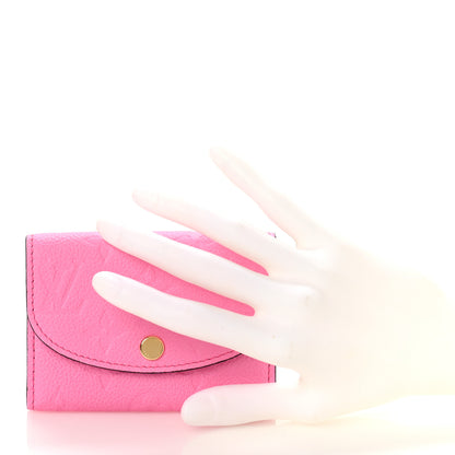 Louis Vuitton Empreinte Rosalie Coin Purse Rose Lollipop 2 of 9