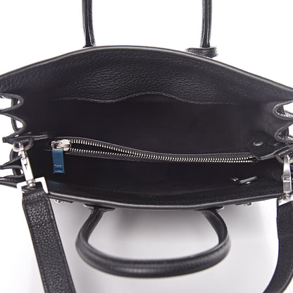Saint Laurent Grained Calfskin Baby Sac De Jour Souple Black 5 of 11