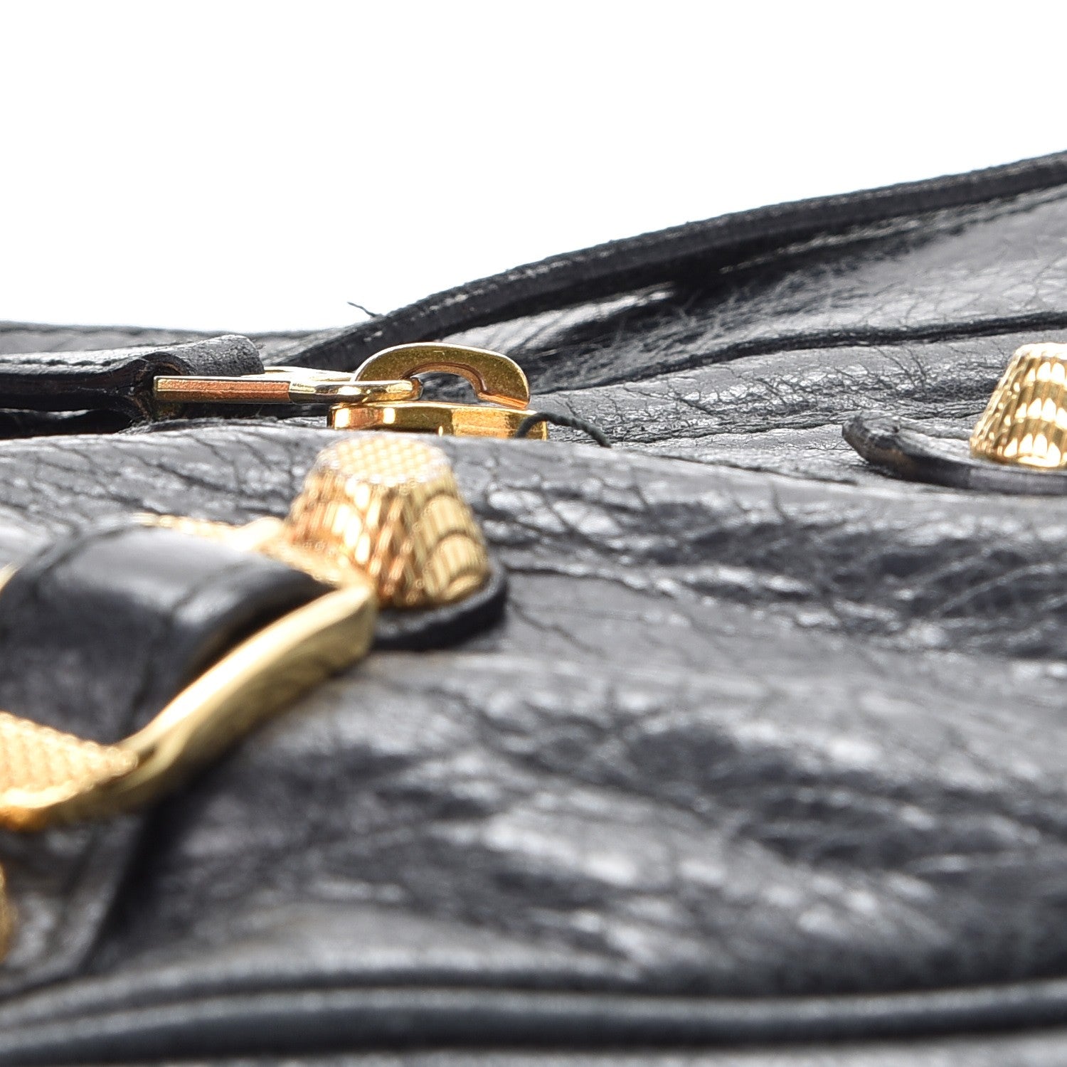 Balenciaga Agneau Giant 12 Gold Hardware Hip Black 10 of 10