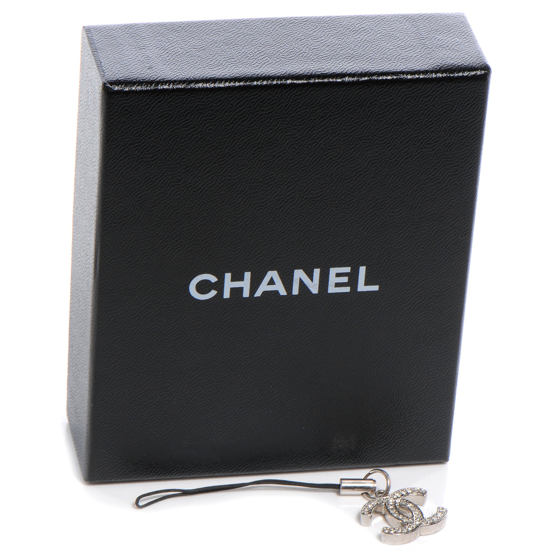 Chanel CC Crystal Phone Charm 3 of 4