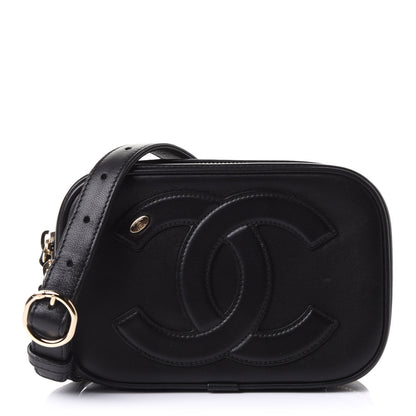 Chanel Calfskin CC Mania Camera Case Black 1 of 11