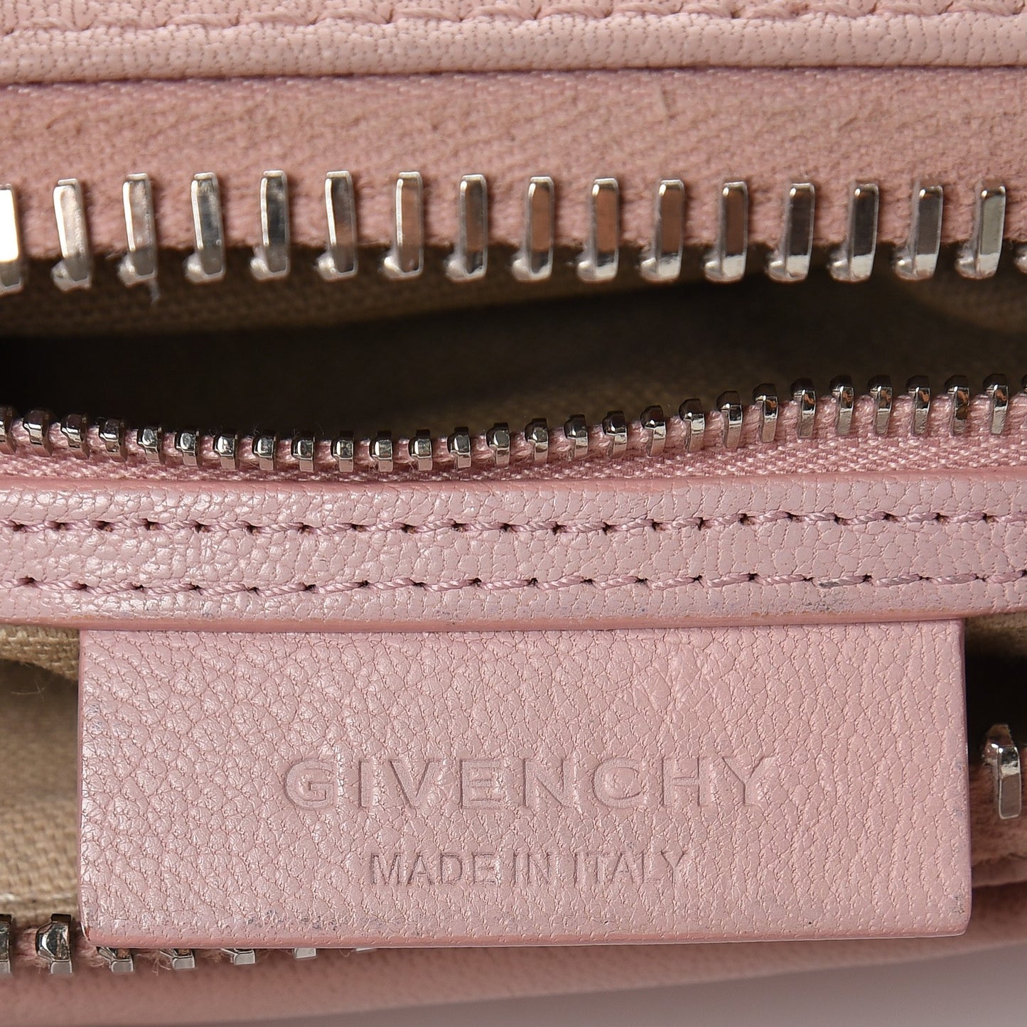 Sugar Goatskin Mini Antigona Pink