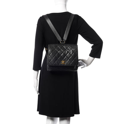Chanel Caviar Quilted Backpack Black 2 of 17