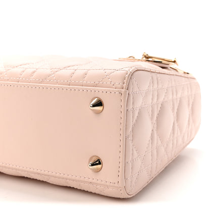 Christian Dior Lambskin Cannage Small My ABCDior Lady Dior Light Pink 9 of 9