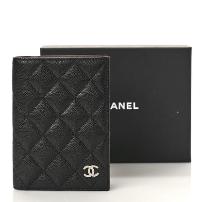 Chanel Caviar Quilted Passport Holder Black 10 of 10