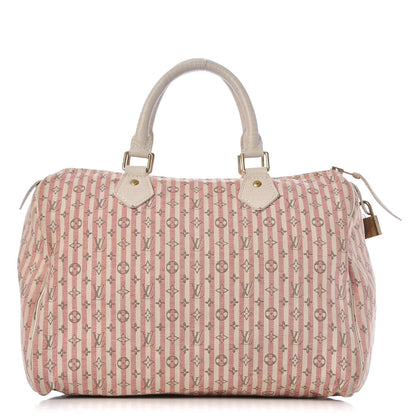 Louis Vuitton Mini Lin Croisette Speedy 30 Rouge 1 of 12