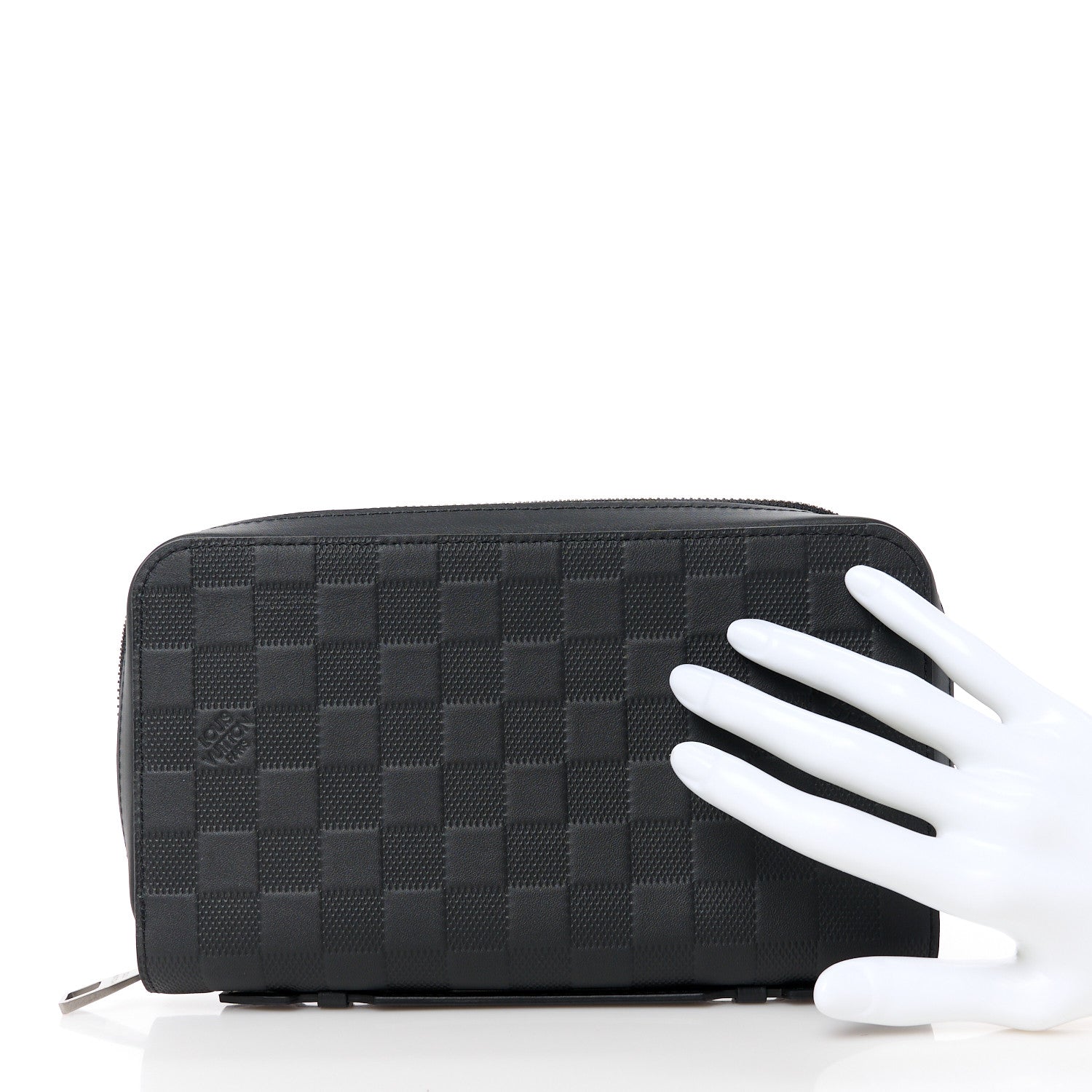 Louis Vuitton Damier Infini Zippy XL Wallet Onyx 2 of 11
