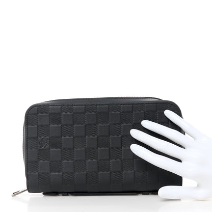 Louis Vuitton Damier Infini Zippy XL Wallet Onyx 2 of 11