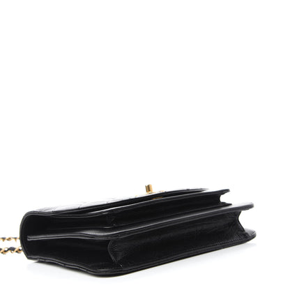 Chanel Calfskin Caviar Quilted Chain Handle Flap Black 4 of 12
