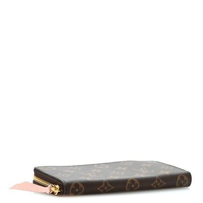 Louis Vuitton Monogram Clemence Wallet Rose Ballerine 4 of 9