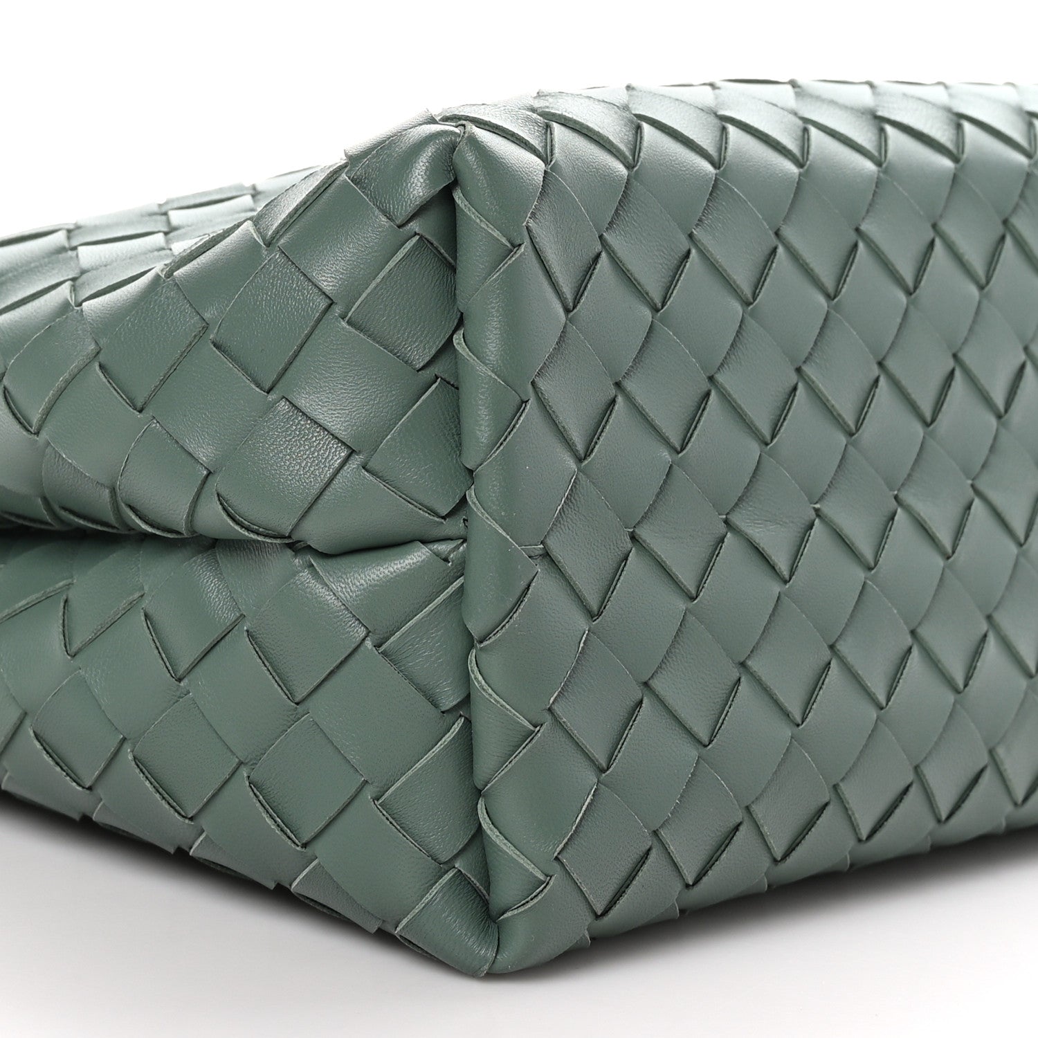 Bottega Veneta Nappa Intrecciato Medium Andiamo Shoulder Bag Aloe 7 of 8