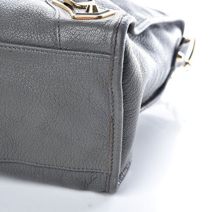 Balenciaga Chevre Gold Metallic Edge Hardware City Gris Acier 6 of 11