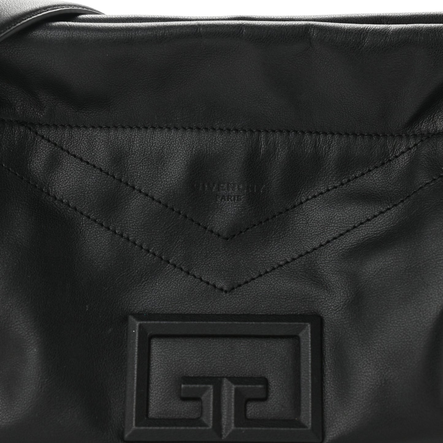 Calfskin Medium ID93 Satchel Black