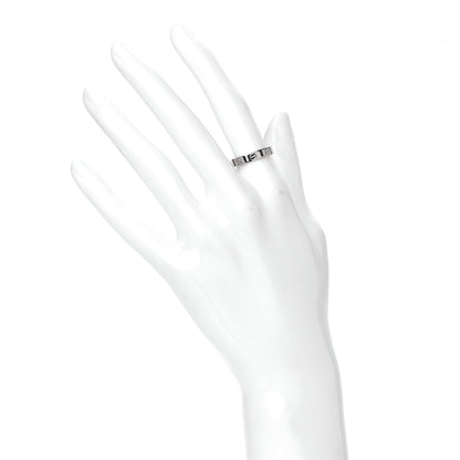 Cartier 18K White Gold 3.5mm LOVE Wedding Band Ring 51 5.75 2 of 5