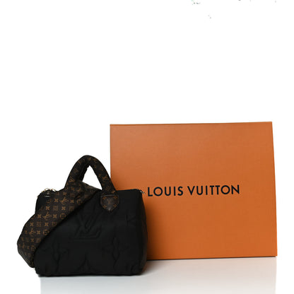 Louis Vuitton Econyl Mini Monogram Pillow Speedy Bandouliere 25 Black 10 of 10