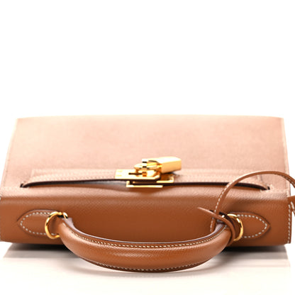 Hermes Epsom Kelly Sellier 25 Gold 14 of 38