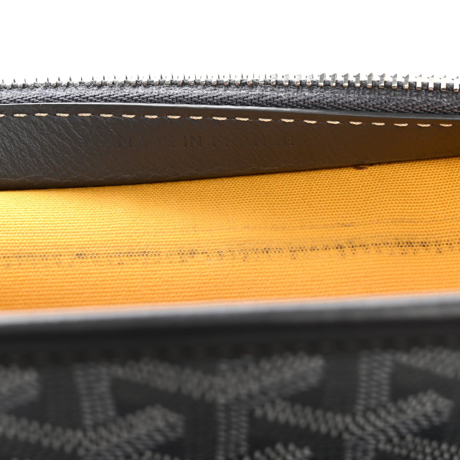 Goyard Goyardine Jouvence MM Toiletry Pouch Grey Grey 8 of 12