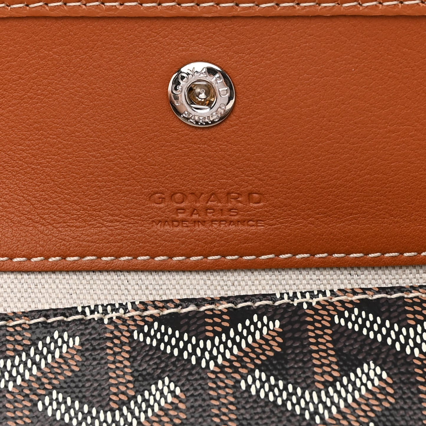 Goyardine Saint Louis GM Black Gold