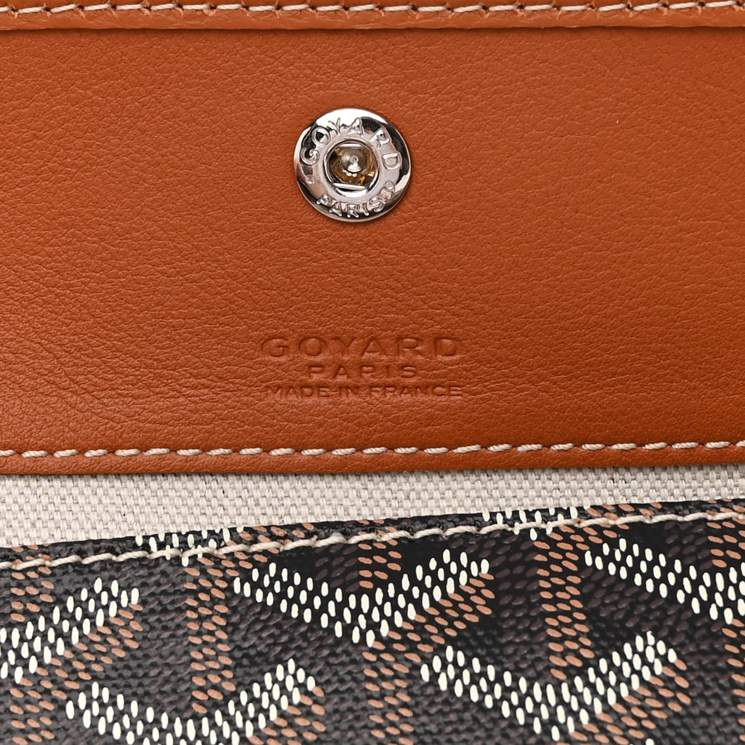 Goyard Goyardine Saint Louis GM Black Gold 7 of 12