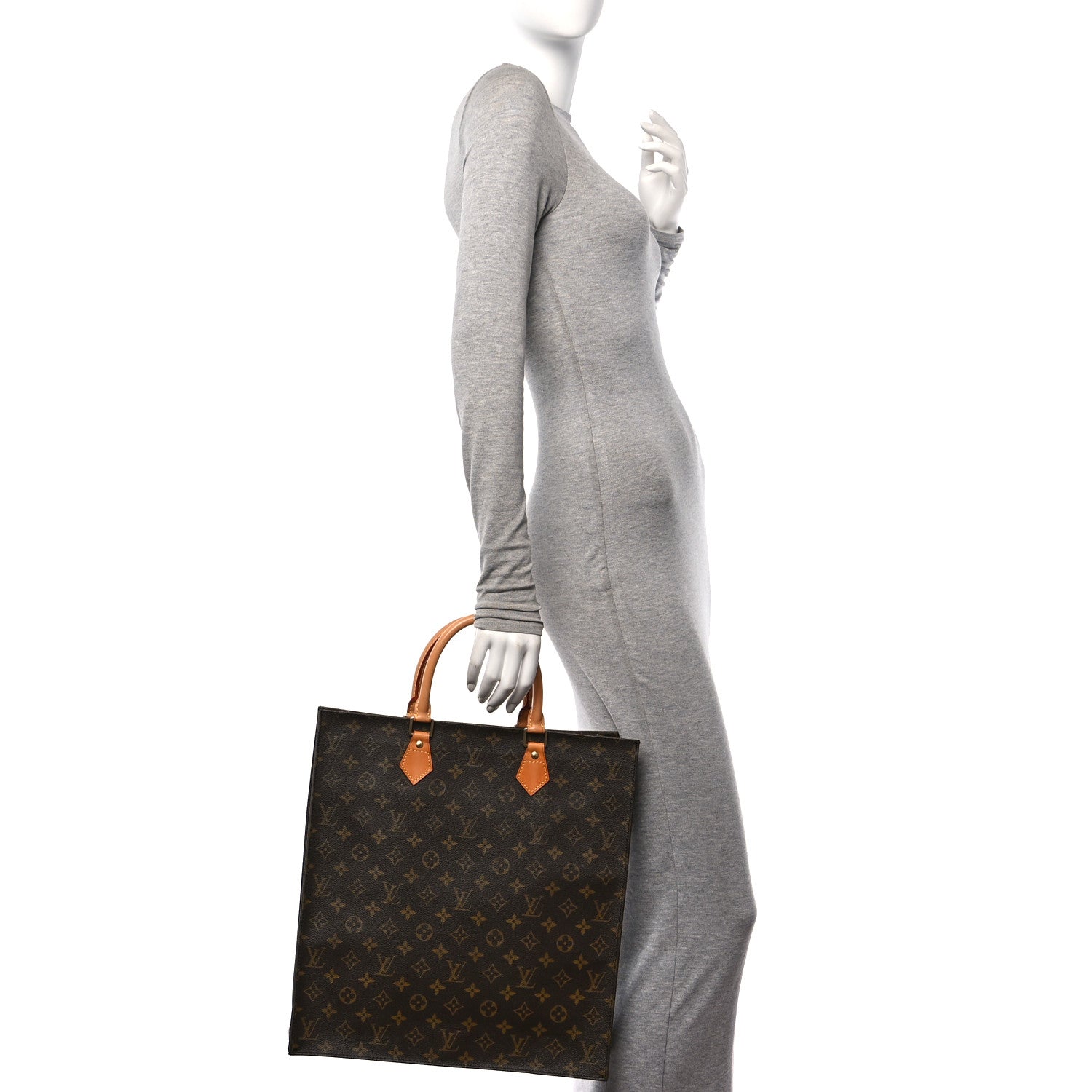 Louis Vuitton Monogram Sac Plat 2 of 10