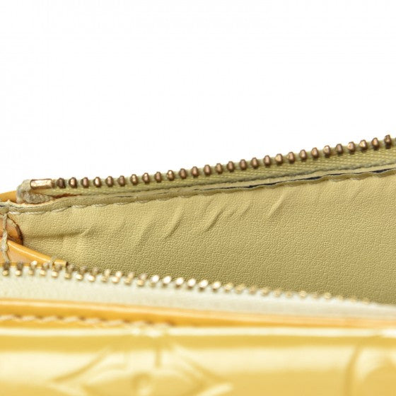 Louis Vuitton Vernis Mott Yellow 11 of 14