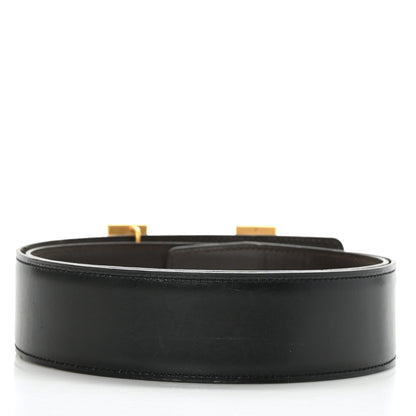 Hermes Box Swift 42mm Constance H Belt 85 Black Chocolate 2 of 5