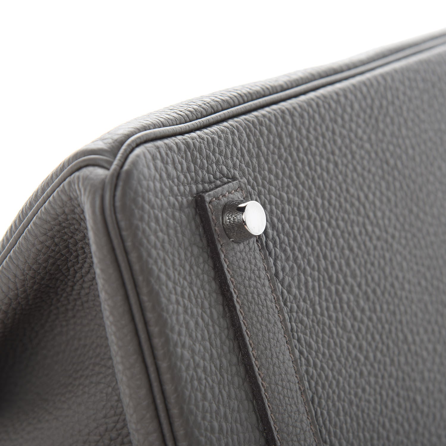 Hermes Togo Birkin 35 Etain 7 of 37