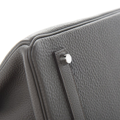 Hermes Togo Birkin 35 Etain 7 of 37
