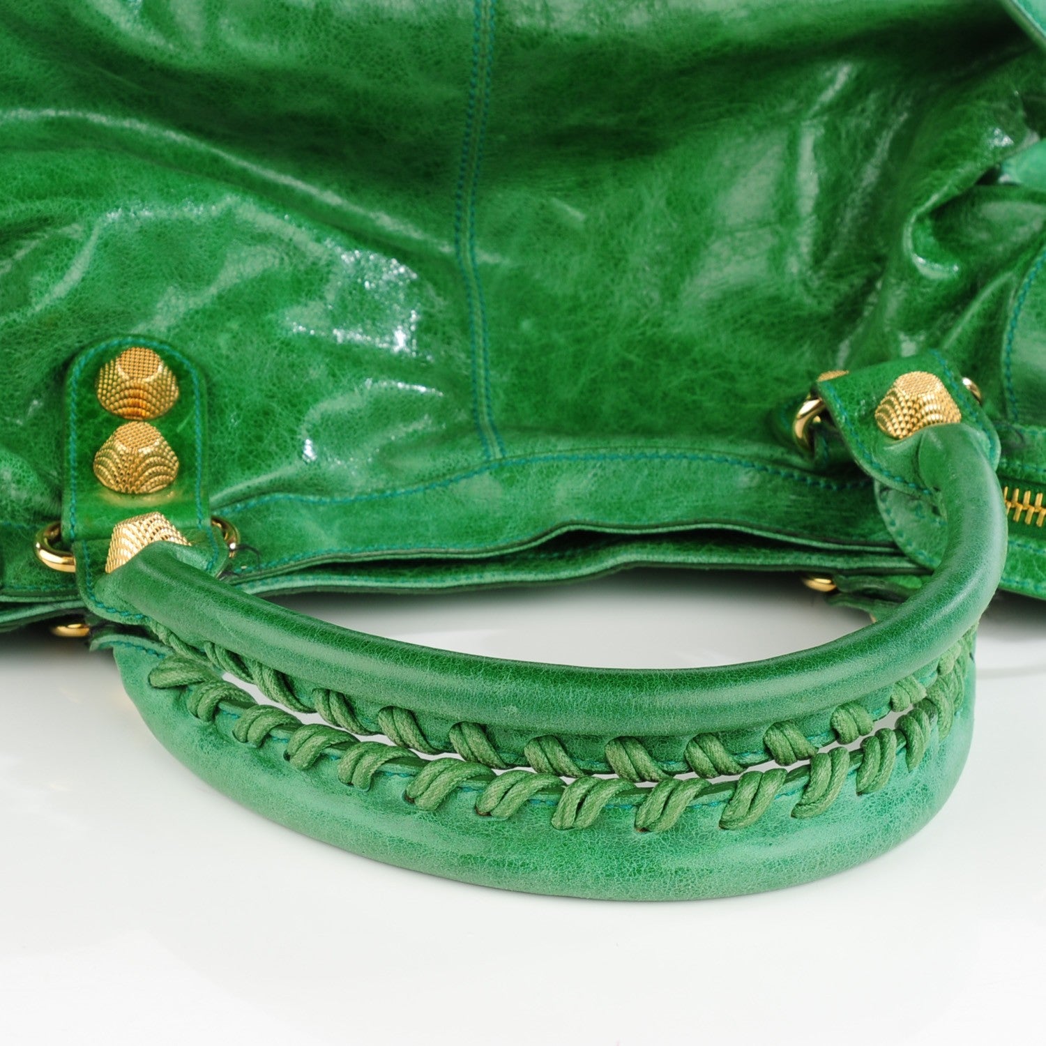 Balenciaga Chevre Giant 21 Gold Hardware Part Time Vert Gazon 5 of 8