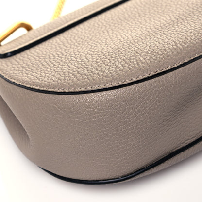 Chloe Grained Lambskin Mini Drew Shoulder Bag Motty Grey 9 of 10