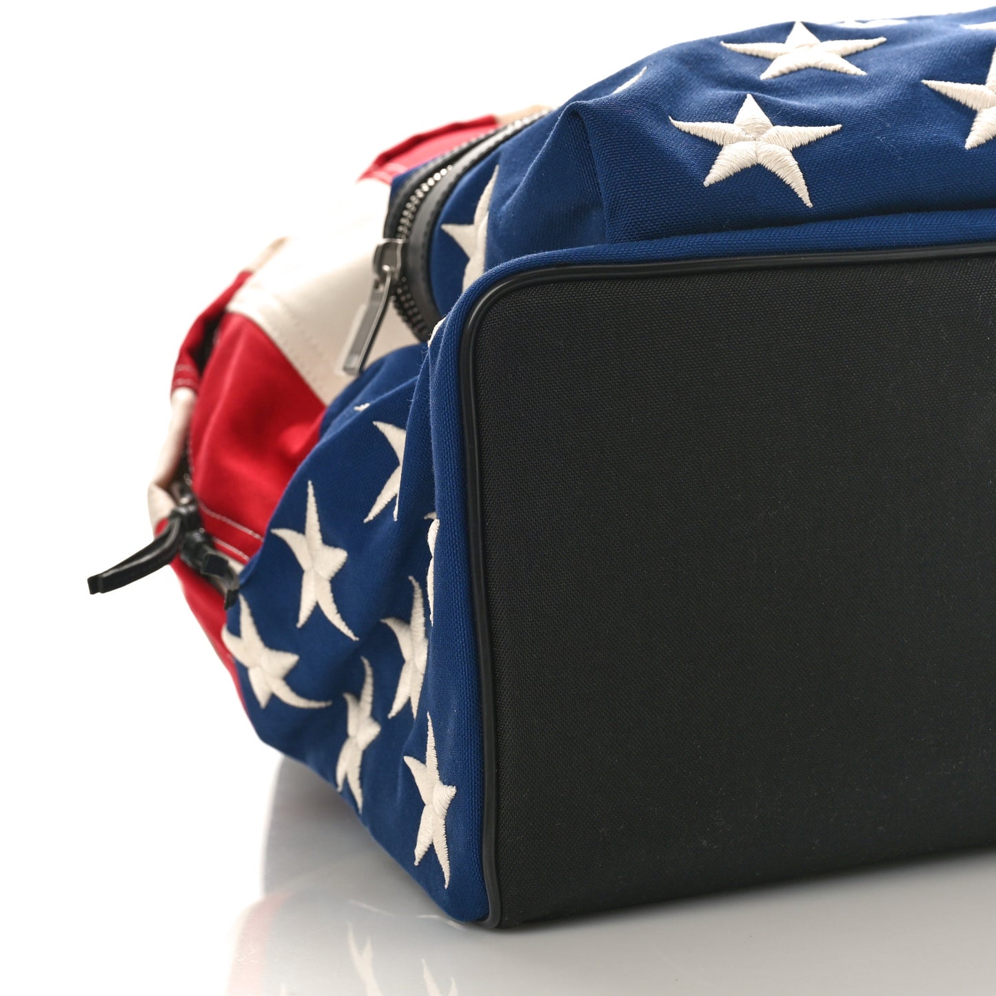 Canvas American Flag Backpack Red White Blue