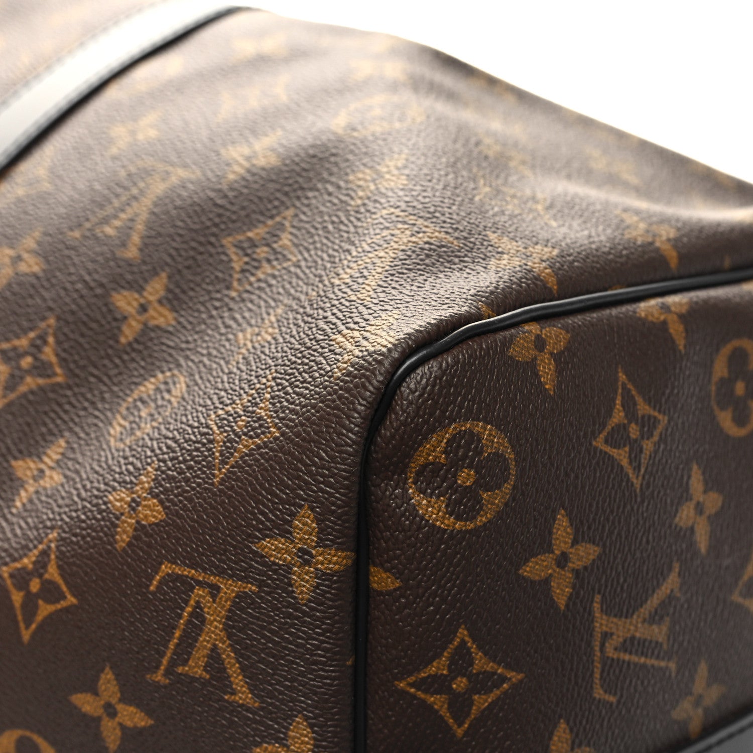 Louis Vuitton Monogram Macassar Keepall Bandouliere 45 10 of 10