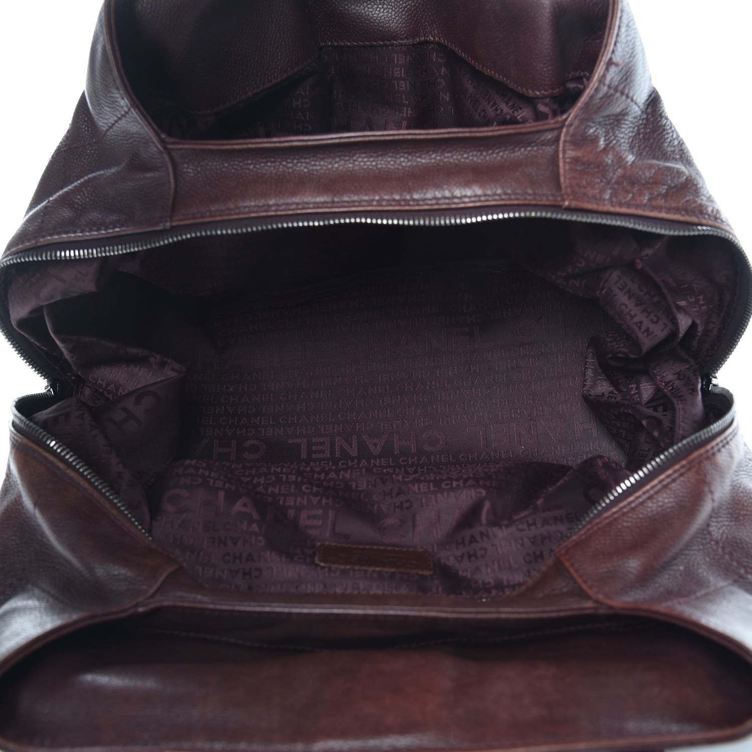 Chanel Caviar Chocolate Bar Quilted Shoulder Bag Brown 5 of 25