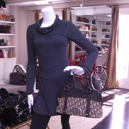 Christian Dior Monogram Plaque Bowler 2 of 9