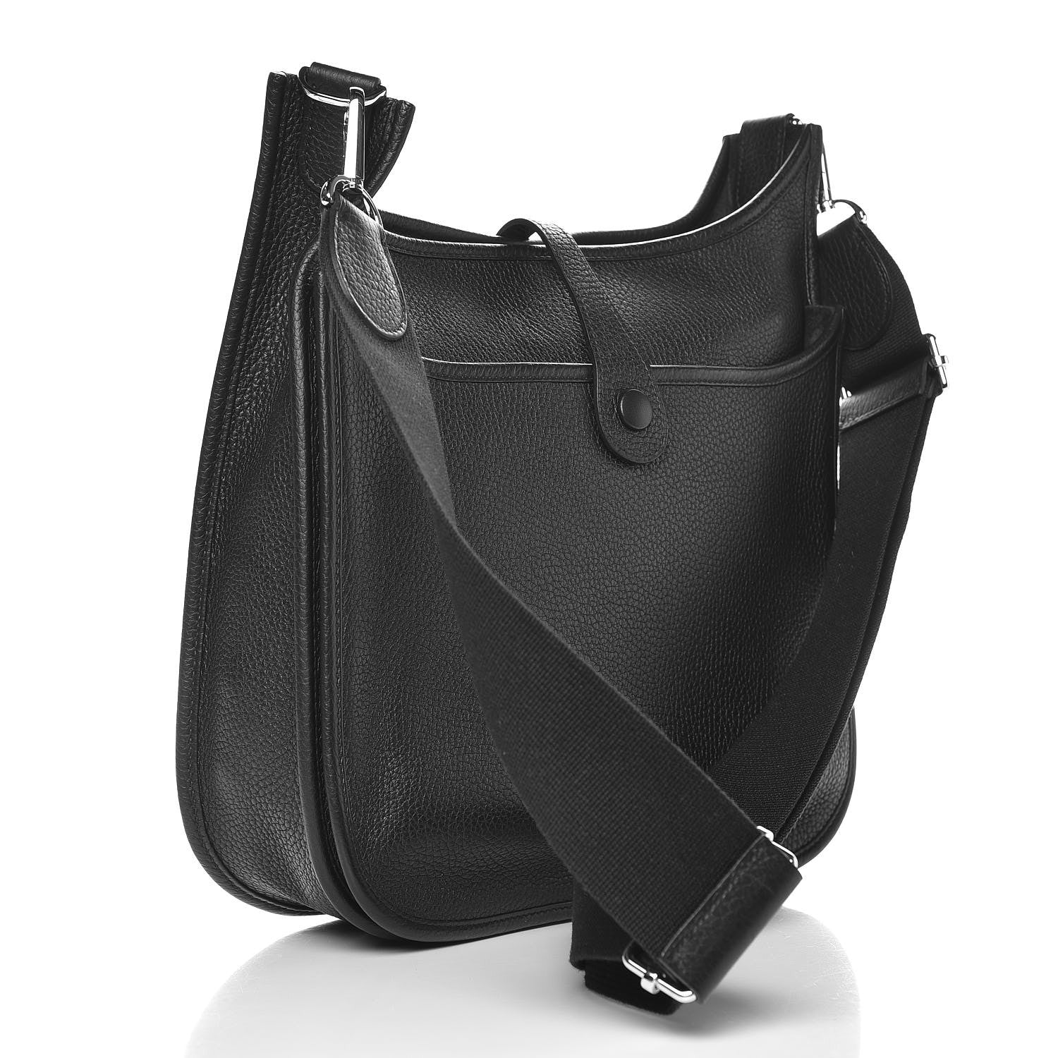 Hermes Taurillon Clemence Evelyne III PM Black 3 of 7