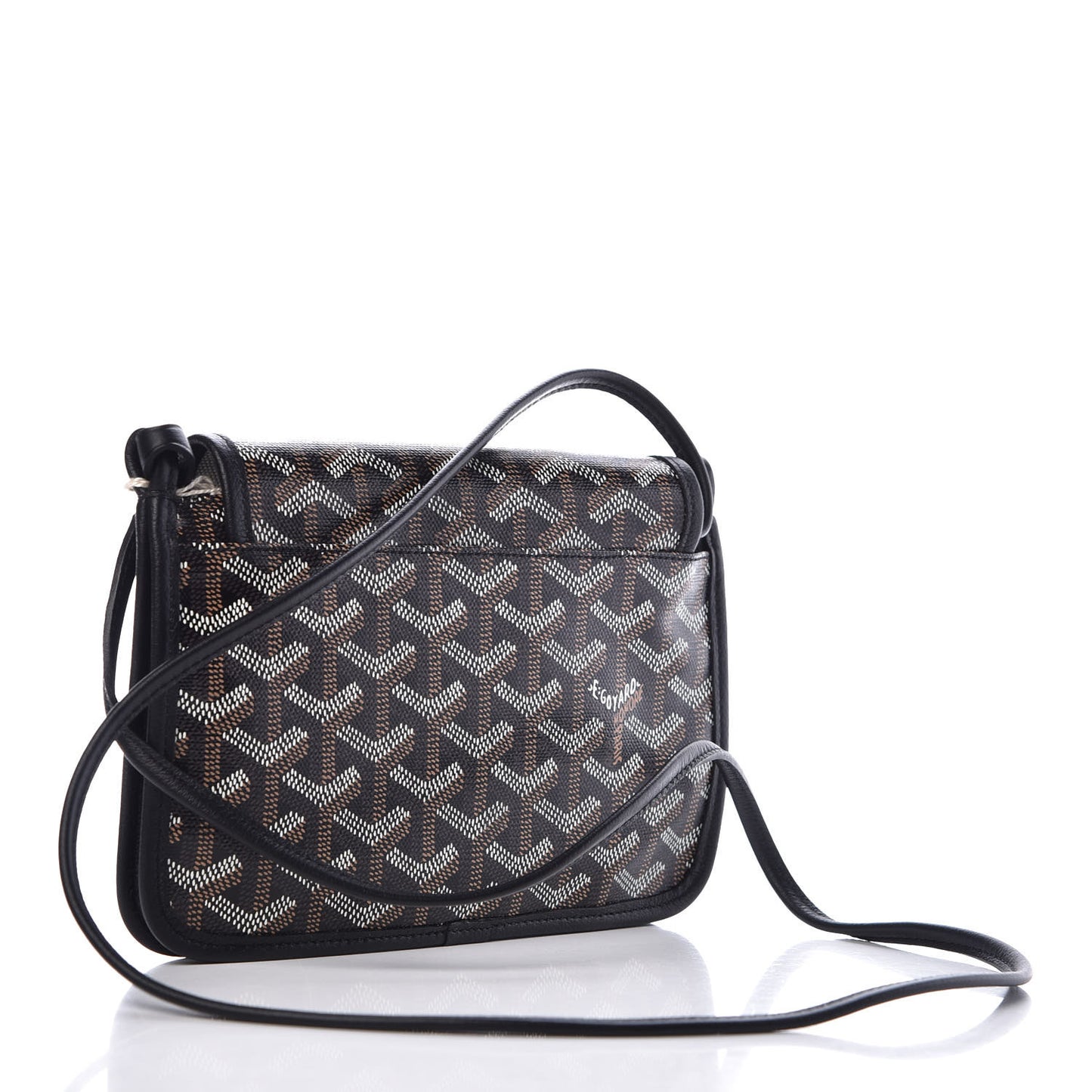 Goyardine Plumet Wallet Clutch Black