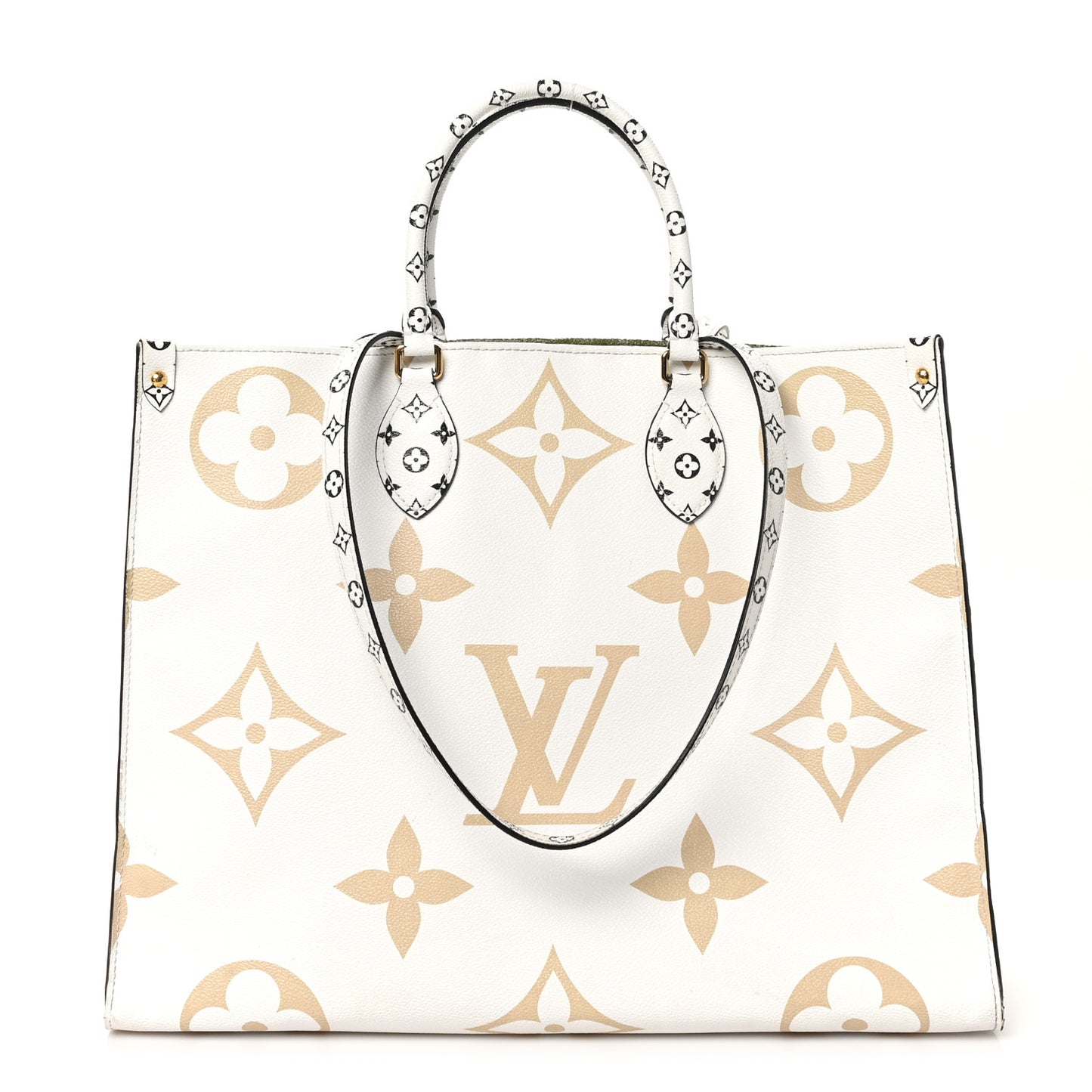 Monogram Giant Onthego GM Kaki Beige
