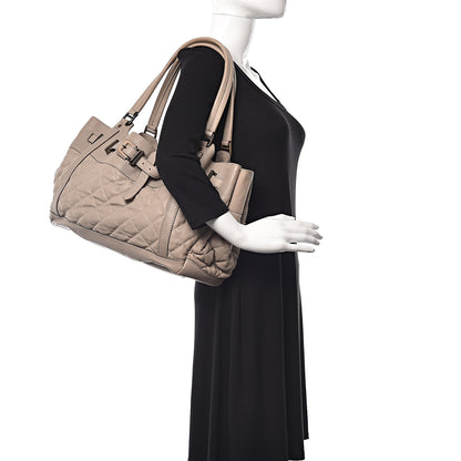 Burberry Calfskin Quilted Medium Easton Tote 2 of 23