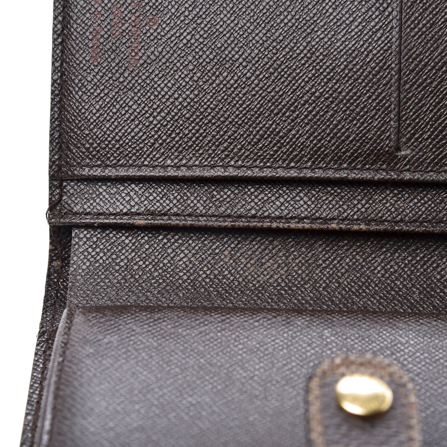 Damier Ebene French Purse Wallet