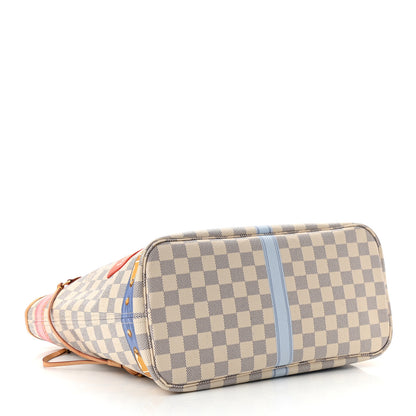 Louis Vuitton Damier Azur Summer Trunks Neo Neverfull MM 4 of 11