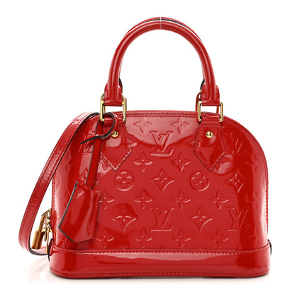 Louis Vuitton Vernis Alma BB Cherry 1 of 11